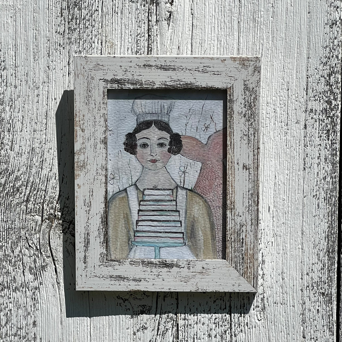 Framed Secret Mermaid Bakery Chef - 5x7