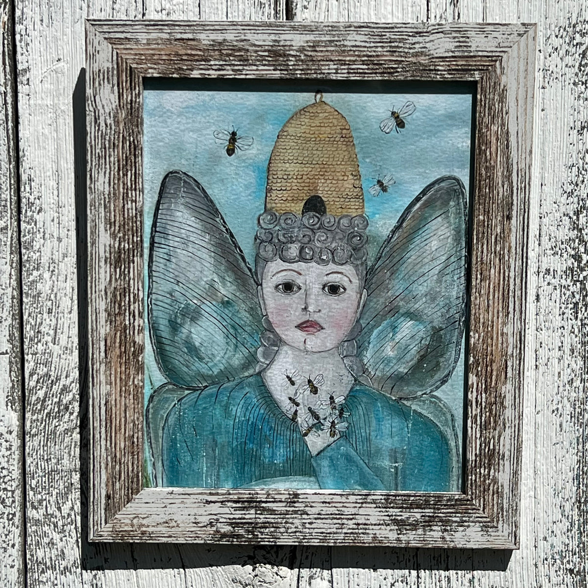 Framed Queen Bee Giclee