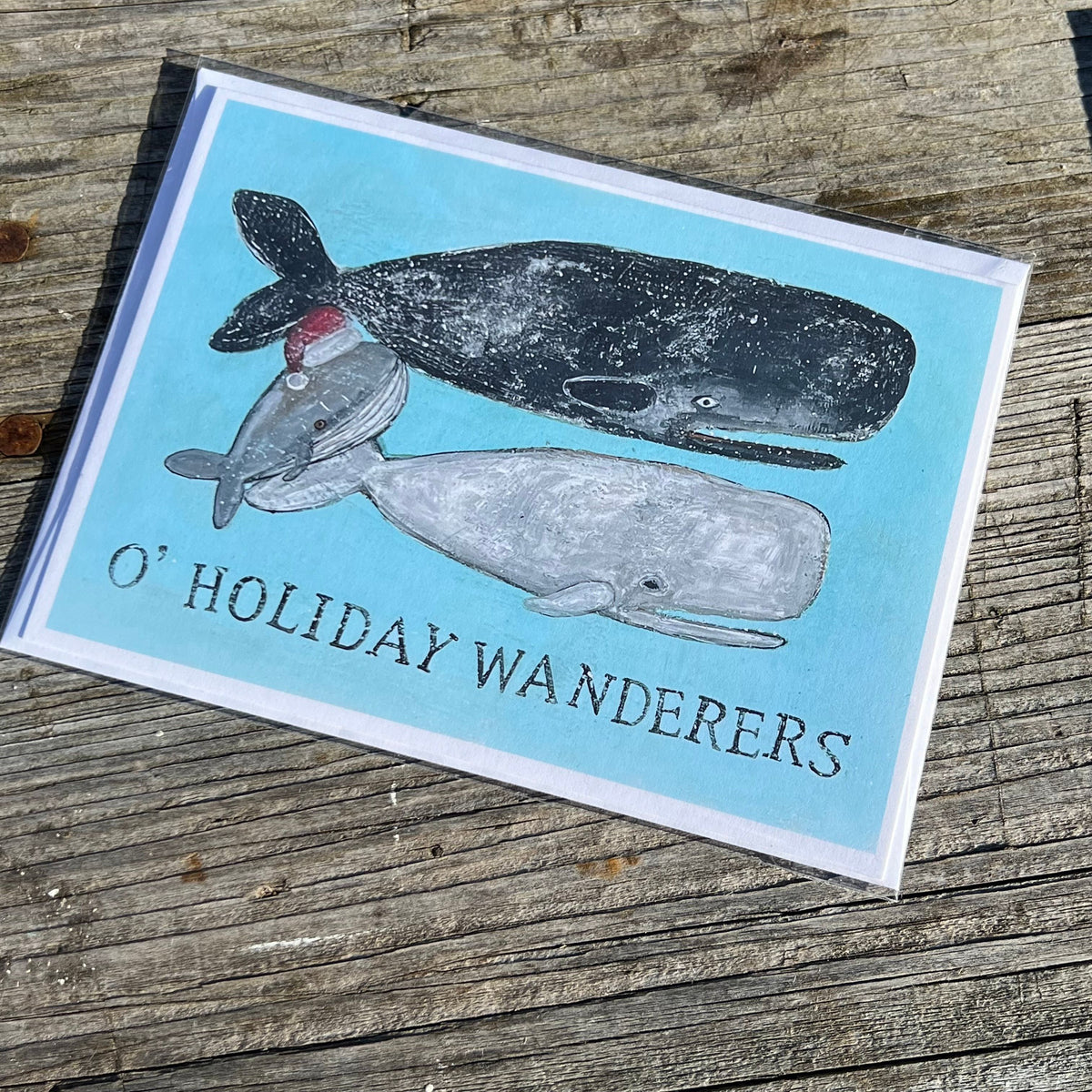 Holiday Greeting Card - “O' Holiday Wanderers”