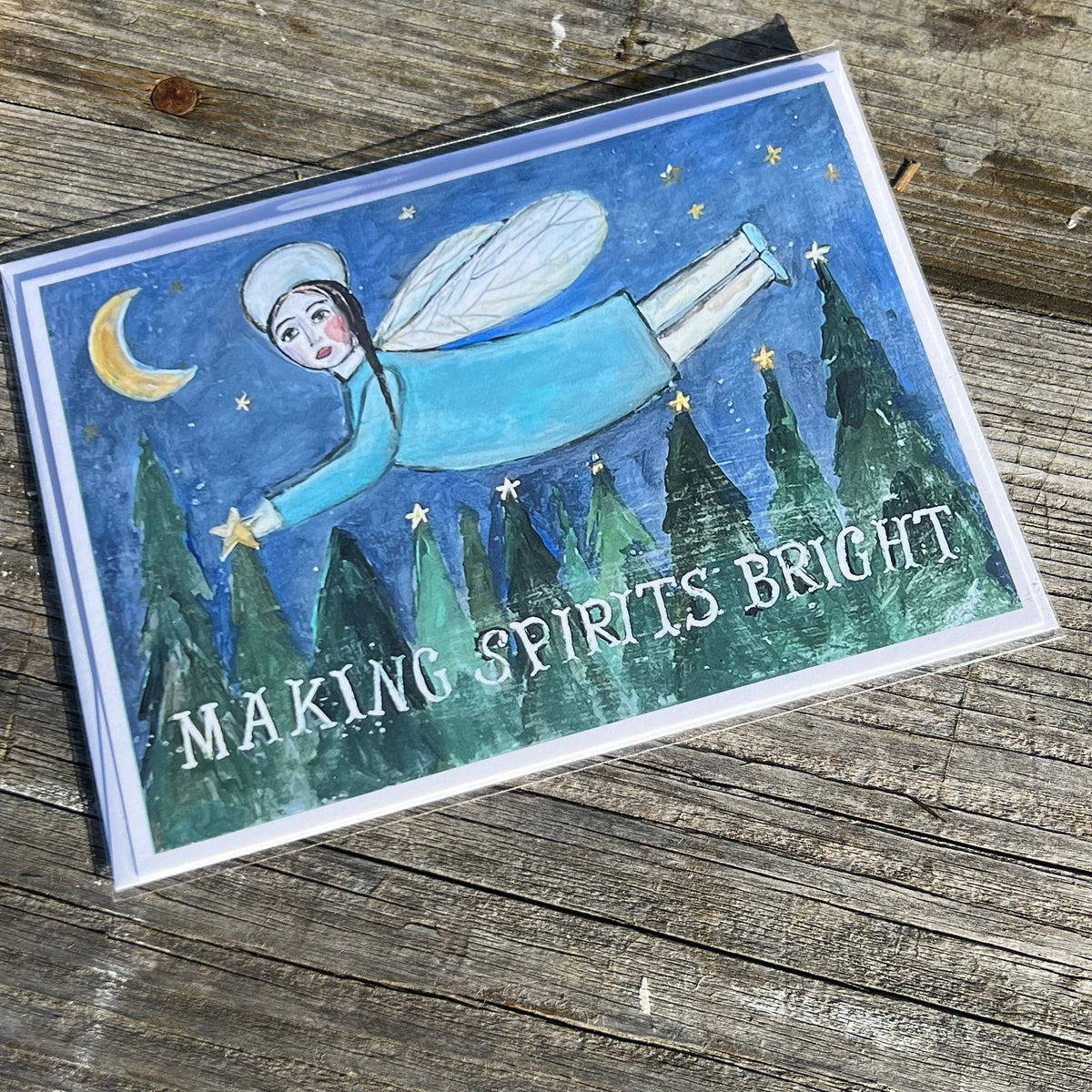 Holiday Greeting Card - “Making Spirits Bright”