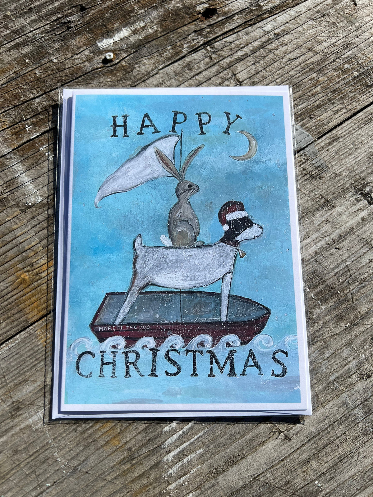 Holiday Greeting Card - “Happy Christmas”