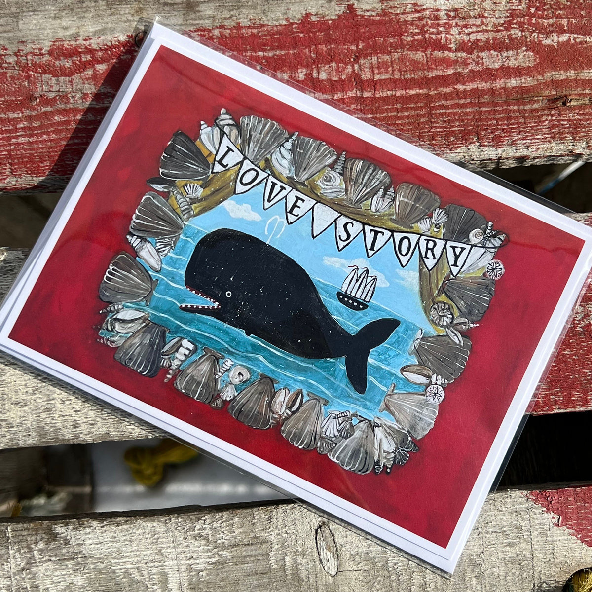 Luv Always Greeting Card - “Love Story”