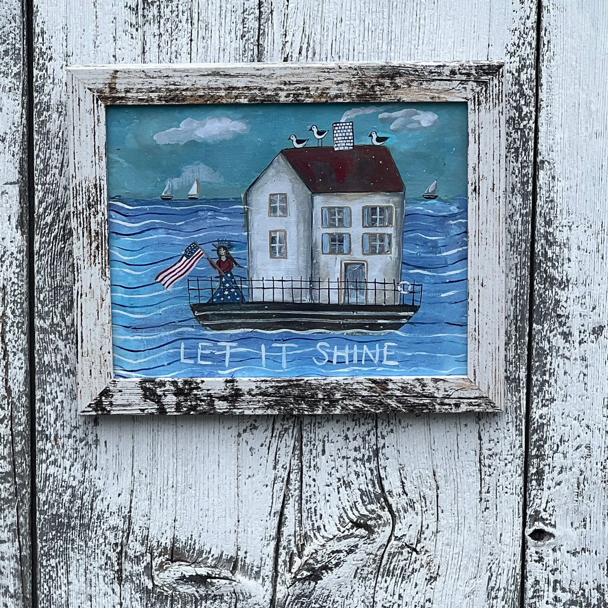 Framed Giclee of Let it Shine