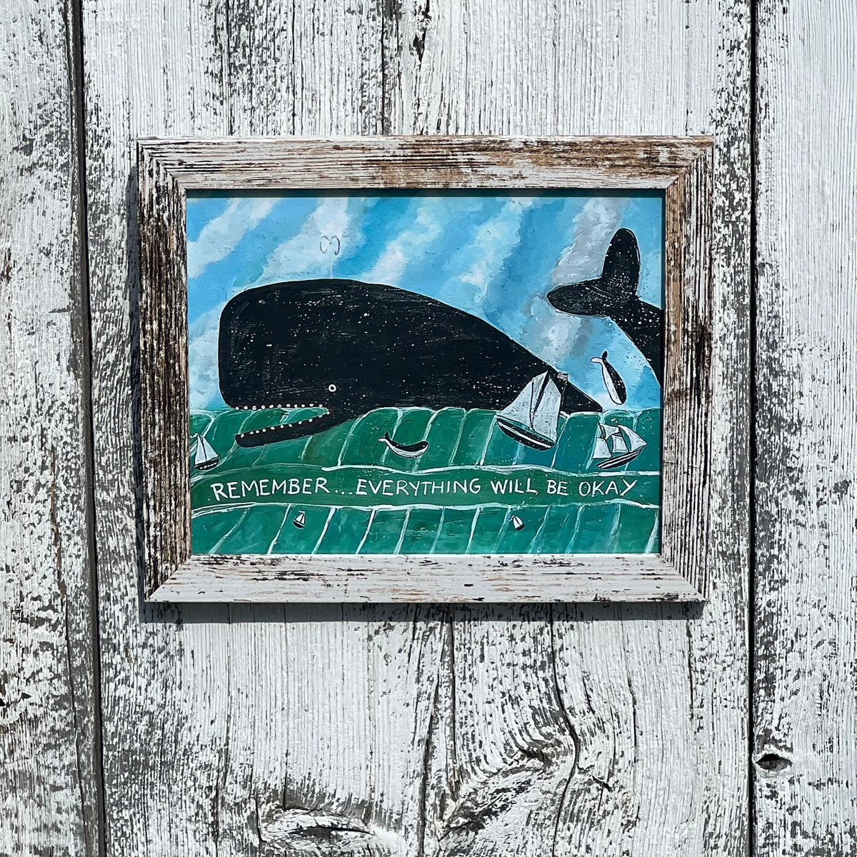 Framed Giclee of Remember...Everything Will be Okay