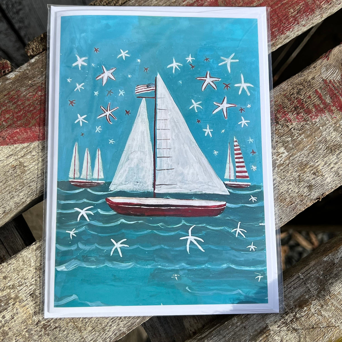 Note Card - “Starfish Sky”