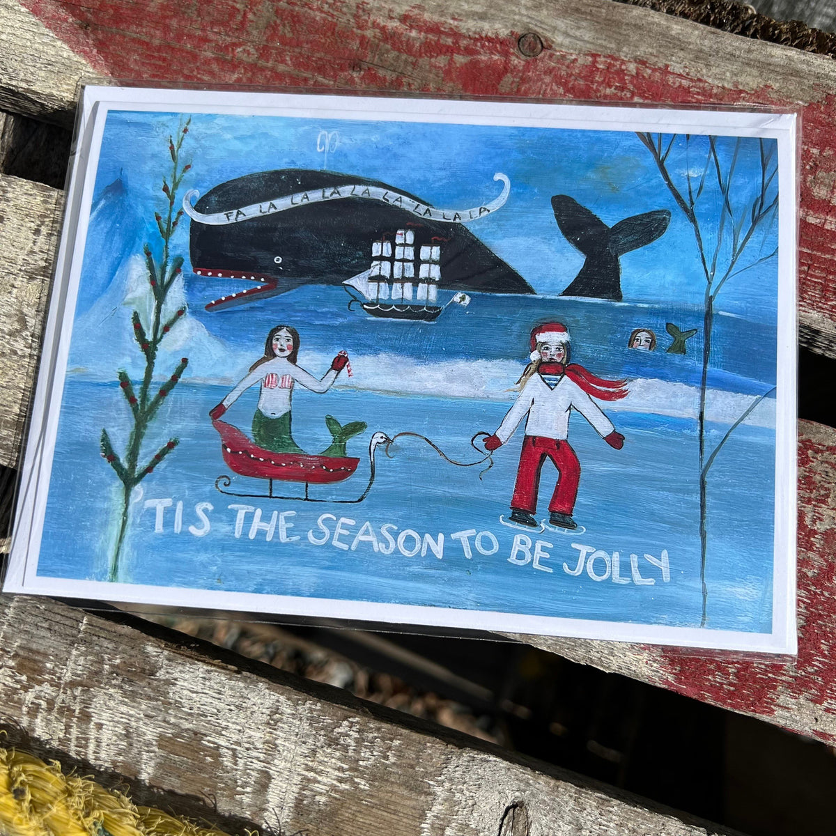 Holiday Greeting Card - “'Tis the Season to be Jolly”