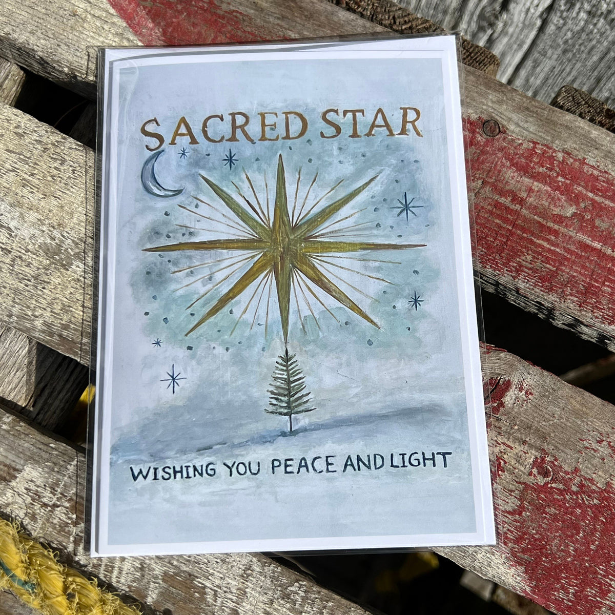 Holiday Greeting Card - “Sacred Star”
