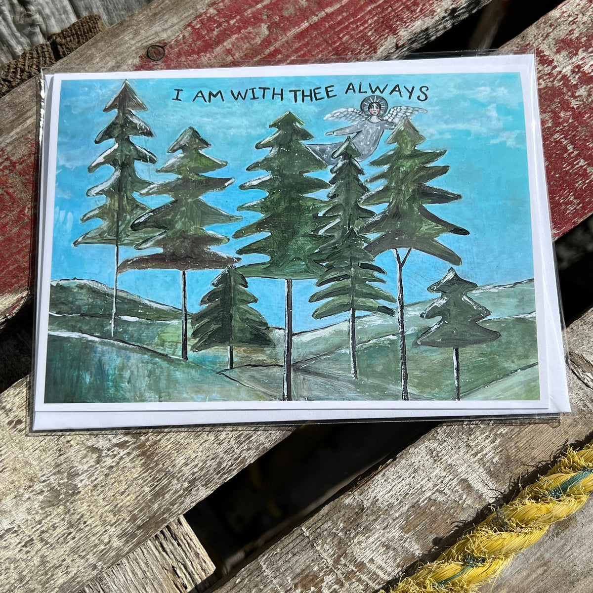 Holiday Greeting Card - “I Am With Thee Always”
