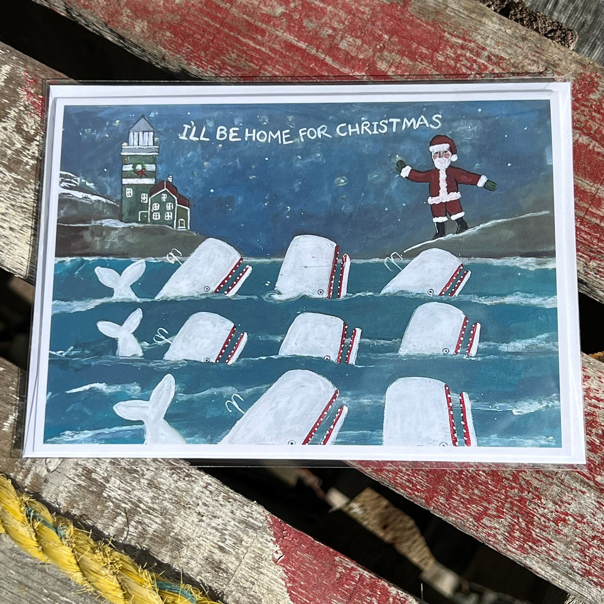 Holiday Greeting Card - “I'll Be Home for Christmas”