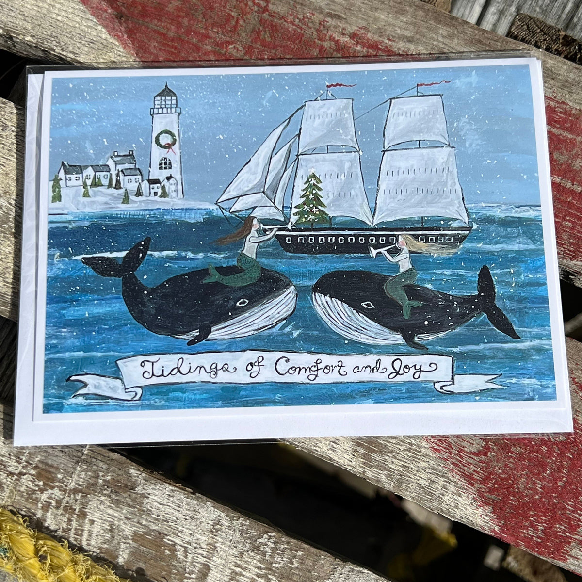 Holiday Greeting Card - “Tidings of Comfort and Joy”