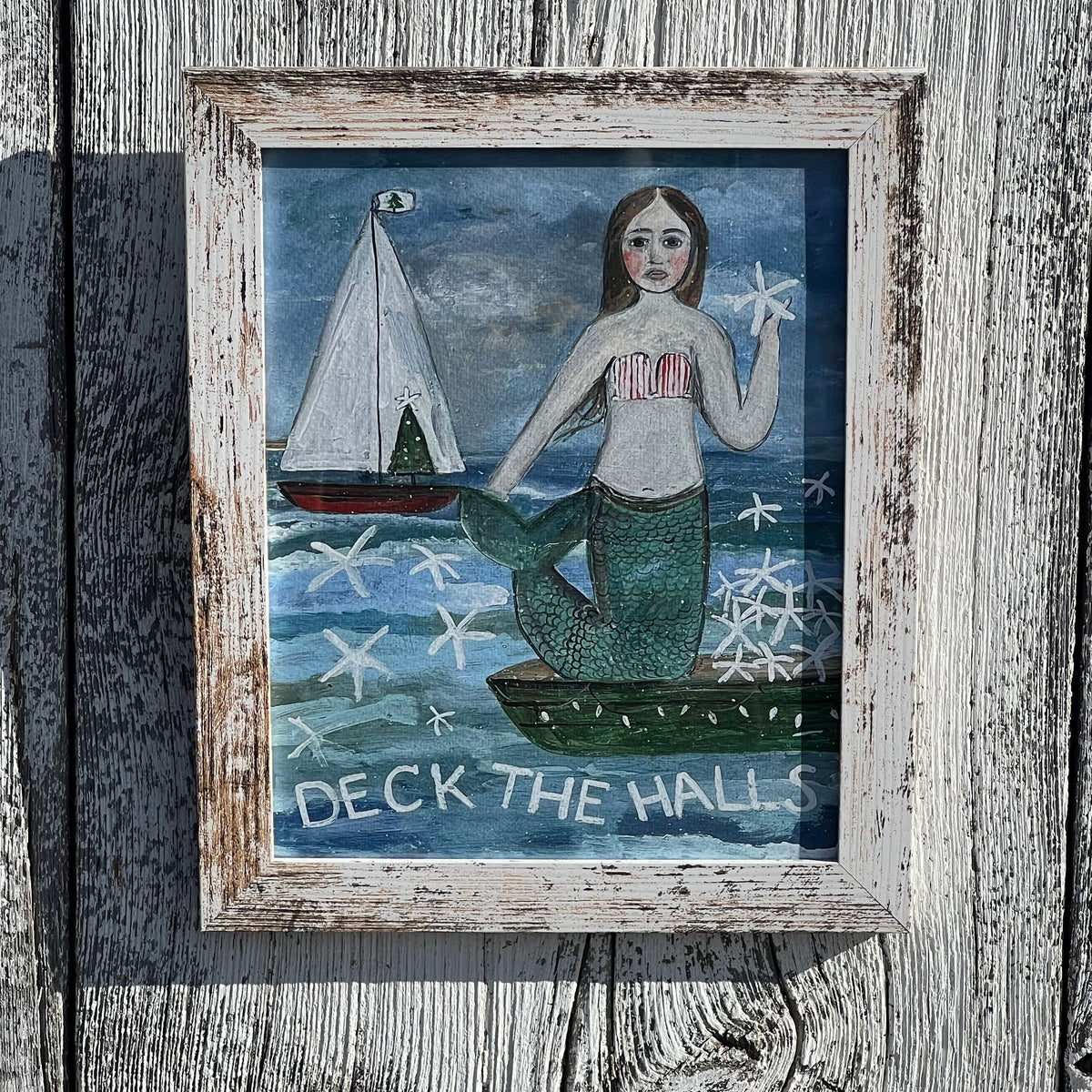 Framed 8x10 Giclee of "Deck the Halls”