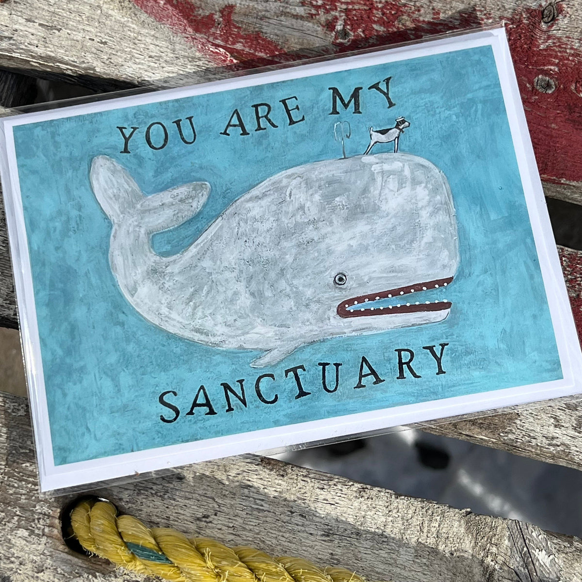 Luv Always Greeting Card - “You are My Sanctuary”