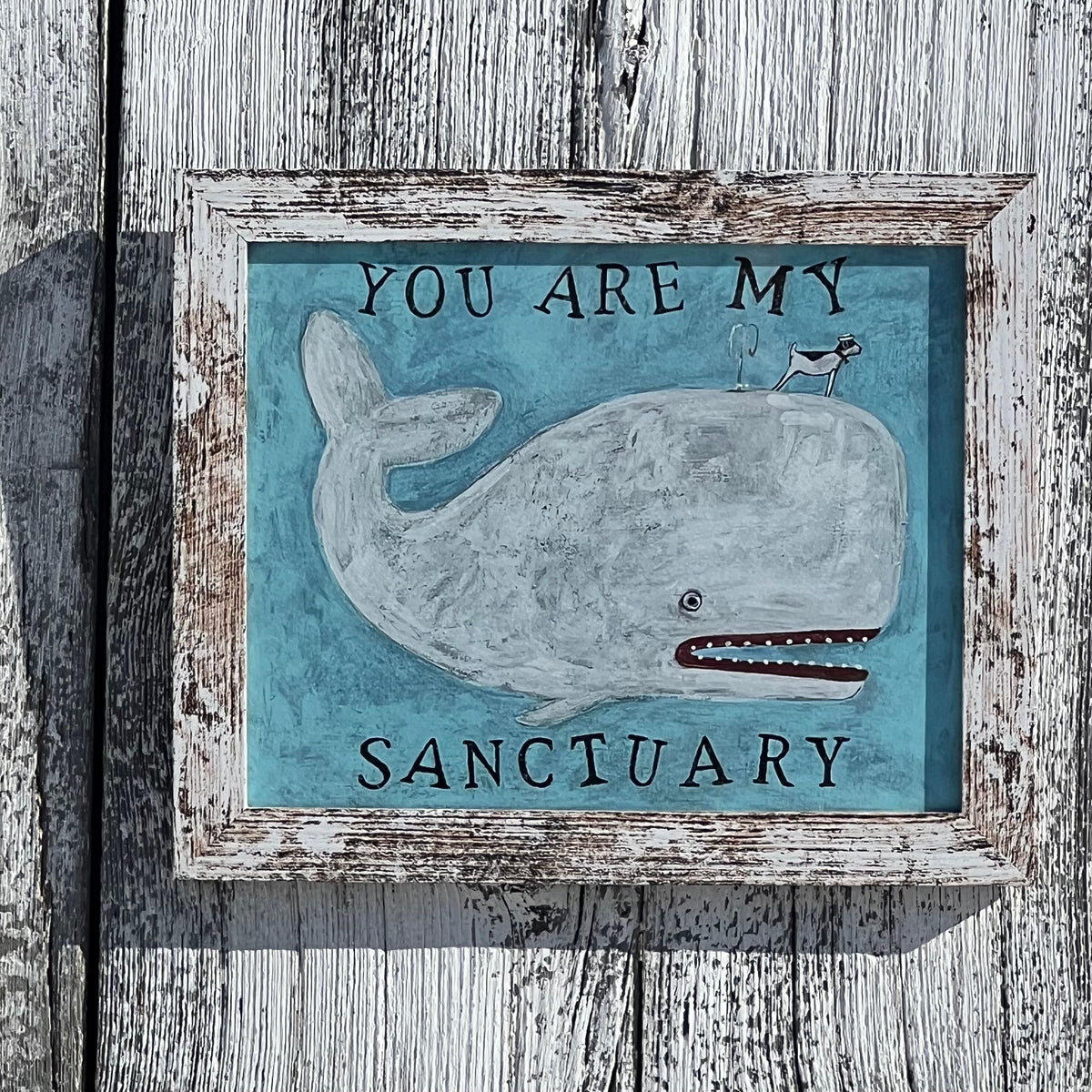 Framed 8x10 Giclee of "You are My Sanctuary"