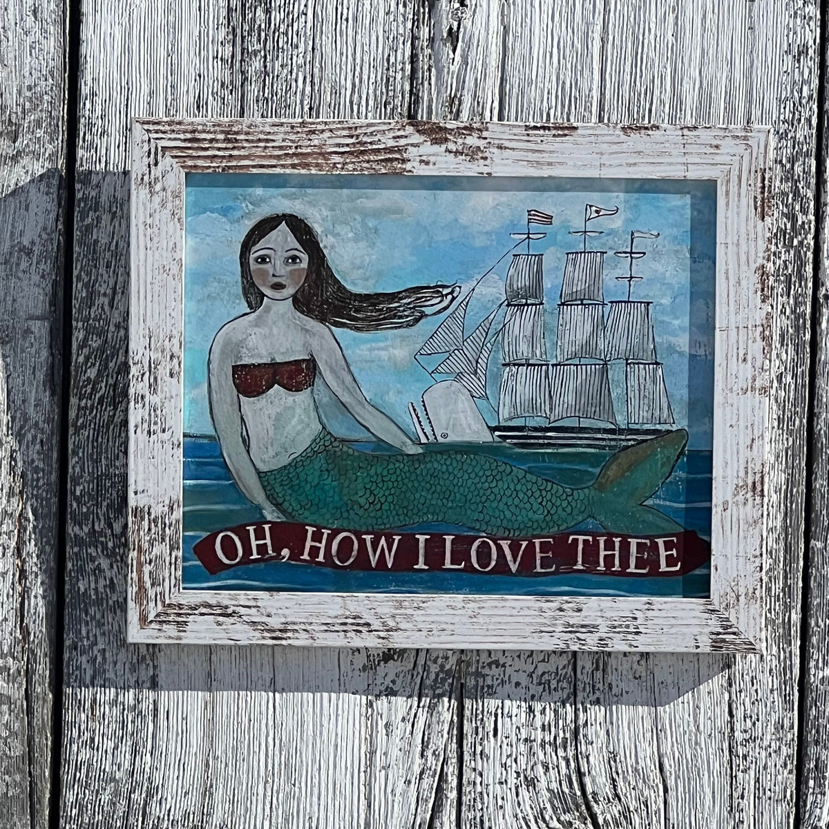 Framed 8x10 Giclee of "Oh, How I Love Thee"
