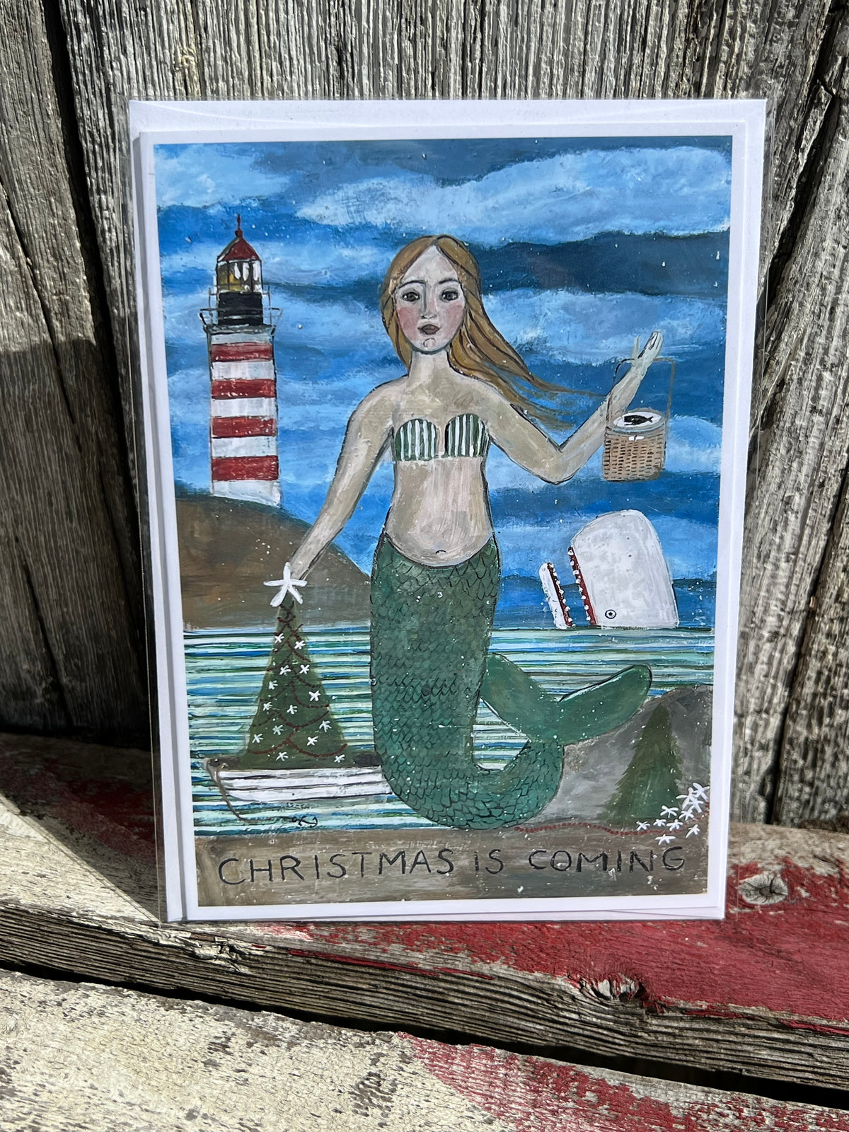 Holiday Card - "Christmas is Coming"