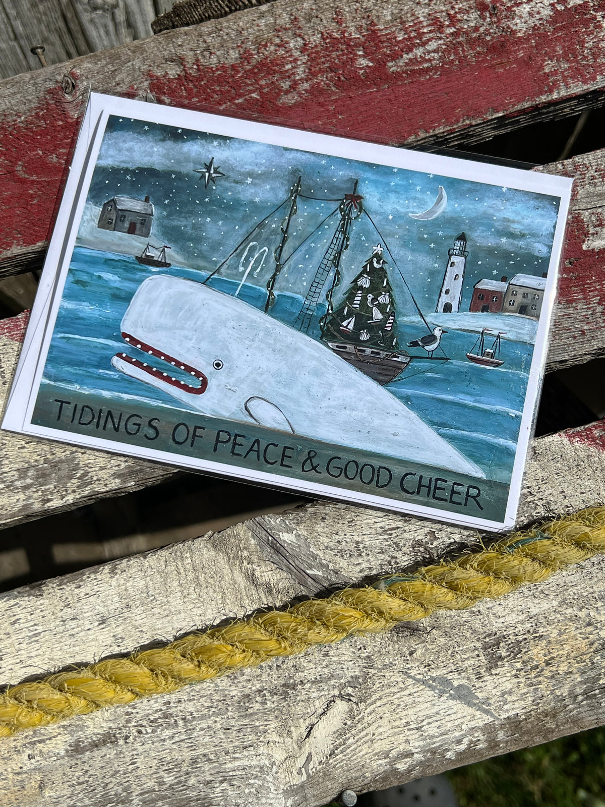 Holiday Card - "Tidings of Peace and Good Cheer"