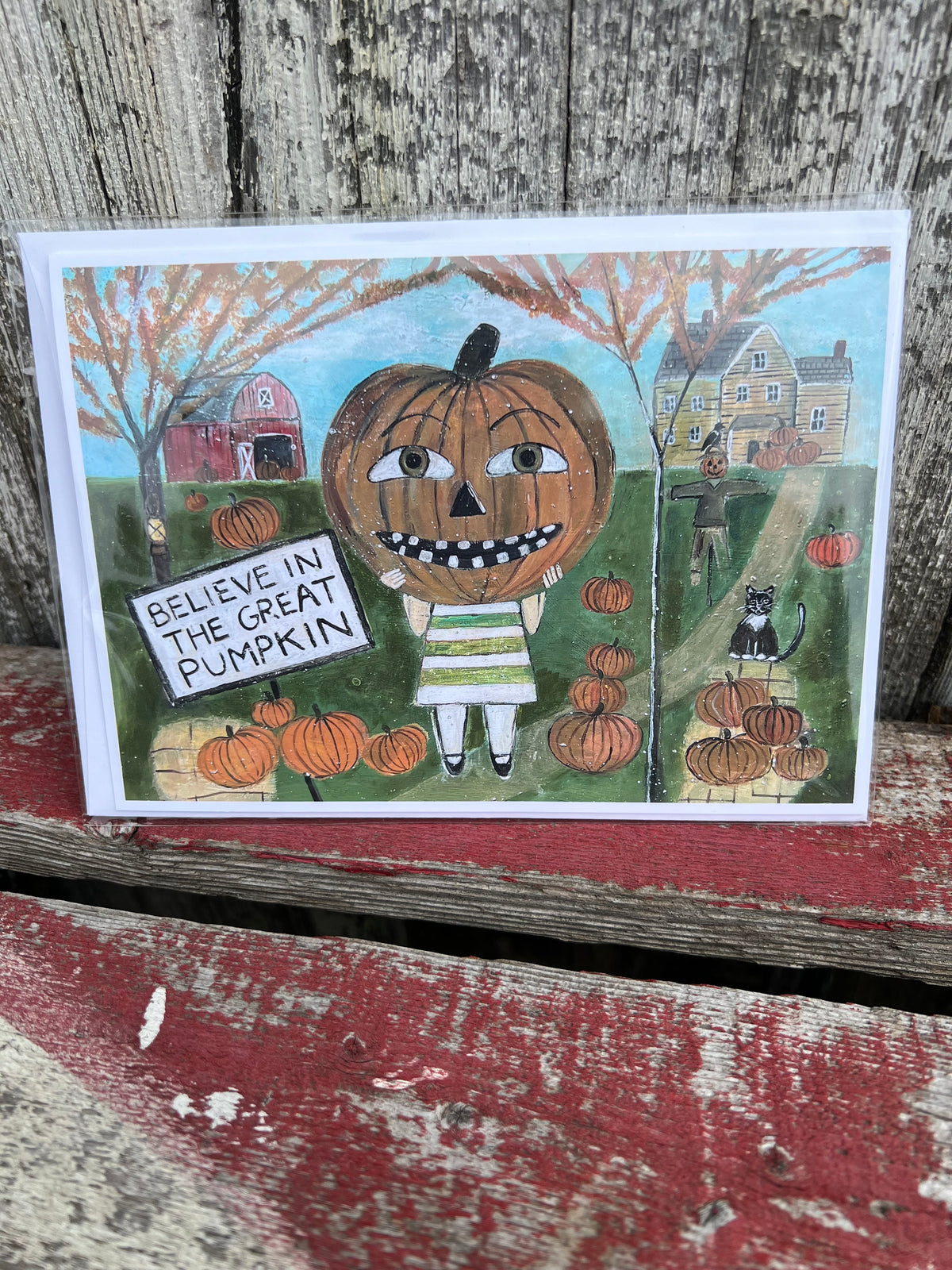 "Believe in the Great Pumpkin" - Spirit Card
