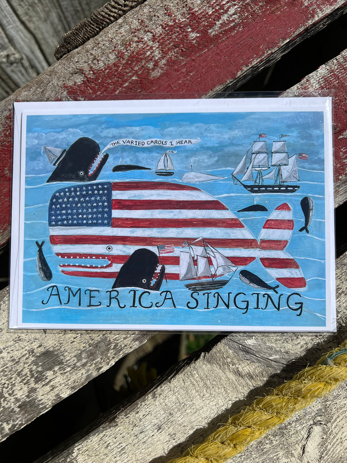 Resistance Card "America Singing"